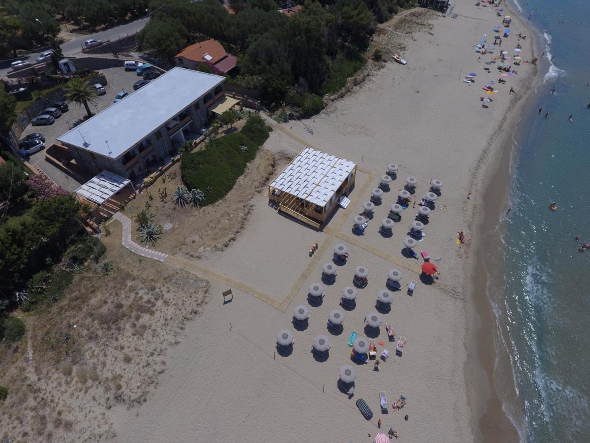 Residence Le Palme - Appartamenti Sul Mare - Spiaggia Tra Palinuro E Caprioli Пішьотта Екстер'єр фото